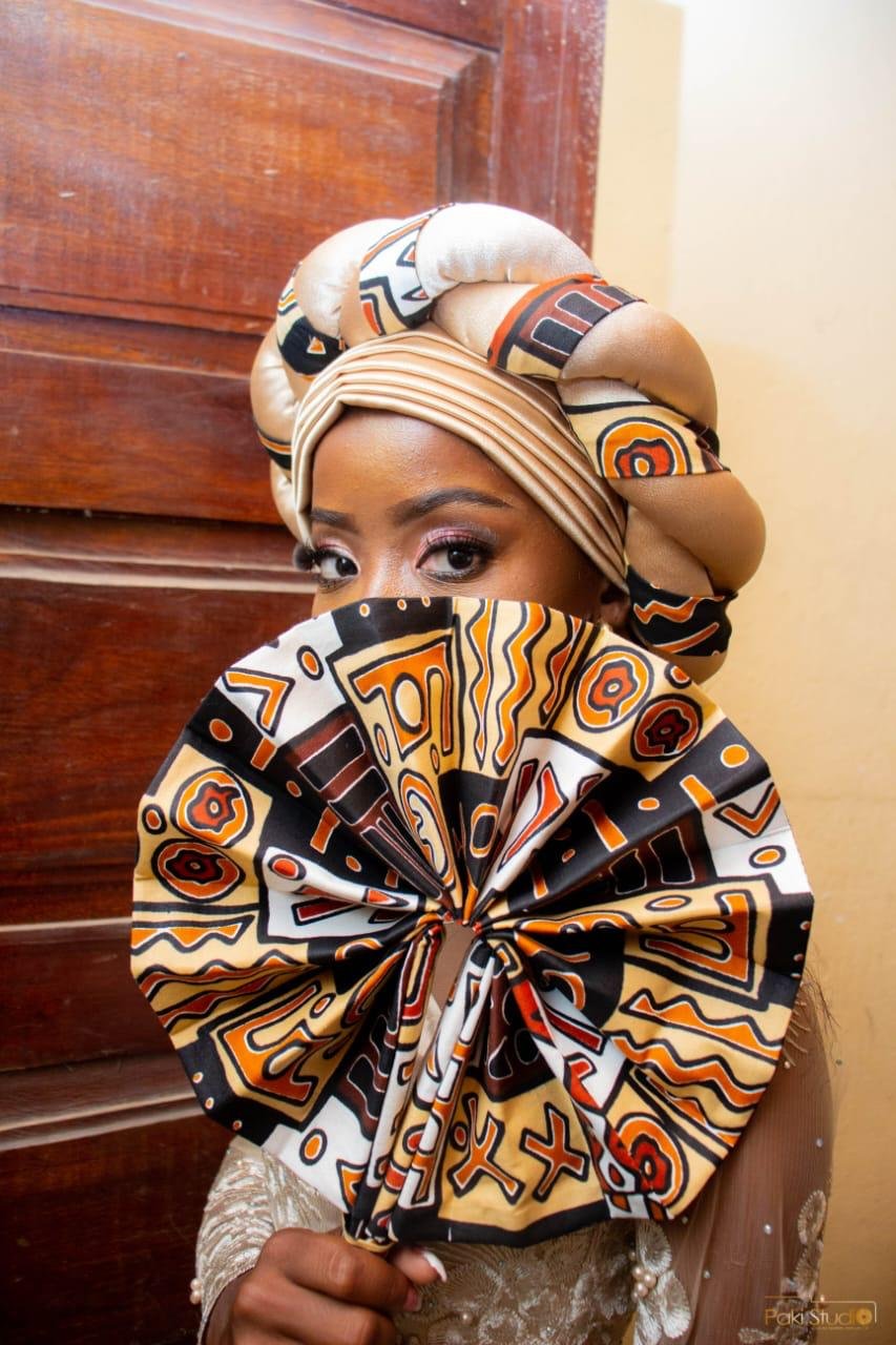 Produto Conjunto de Lenço e abano